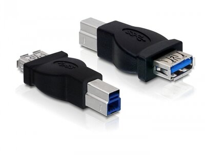 Delock 65179 USB 3.0-B apa > USB 3.0-A anya adapter