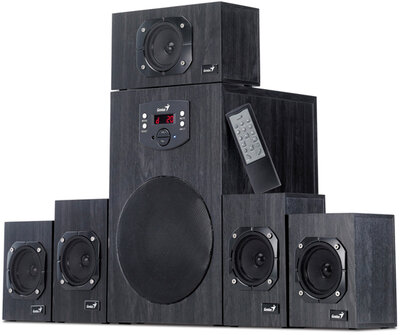 Genius 5.1 SW- HF5.1 4500 Hi-Fi Black