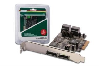 Digitus 4 portos SATA III PCI Express vezérlő