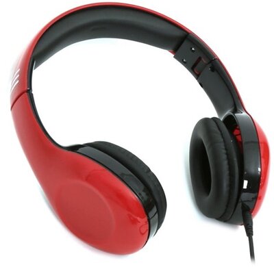 OMEGA Freestyle FH4920R - fejhallgató - Piros