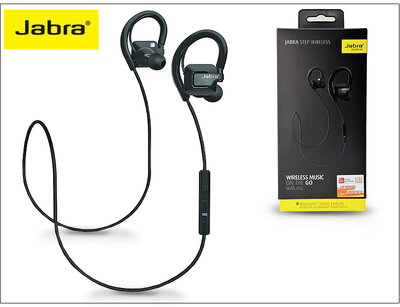 Jabra Step Wireless Bluetooth sztereó headset v4.0 - MultiPoint - fekete