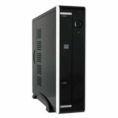 LC Power 1360MI Mini ITX Számítógépház - Fekete + 75W PSU