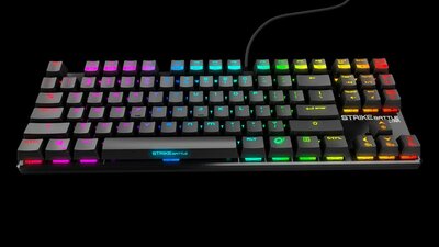 OZONE STRIKE BATTLE SPECTRA RGB US CHERRY MX RED