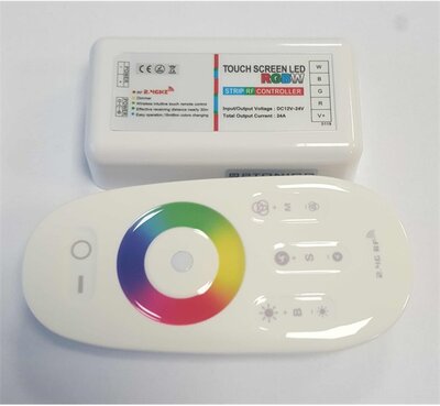OPTONICA LED Szalag távirányító, RGB, fehér színű