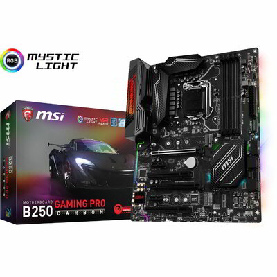 MSI B250 GAMING PRO CARBON Alaplap