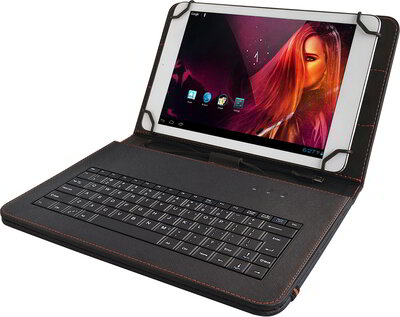 Yenkee YBK 1010BK Univerzális Billentyűzetes Tablet Tok 10" Fekete