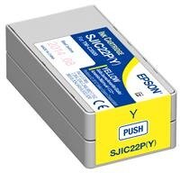Epson SJIC22P tintapatron TM-C3500 nyomtatóhoz, sárga