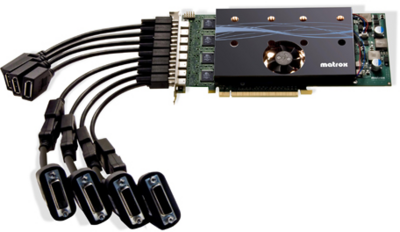 Matrox M9188 PCIE 16 OCTAL DISPLAYPORT /DVI GRAPHICS CARD 2GB (M9188-E2048F)