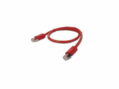 Gembird FTP kat.5e RJ45 patch kábel, 2m, piros