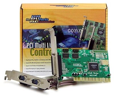 Best Connect Multi I/O kártya soros 2 port + 1 párhuzamos port PCI
