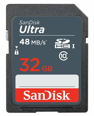 SanDisk Ultra SDHC - 32GB - Memóriakártya