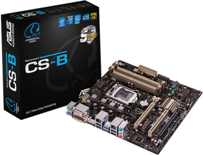Asus CS-B INTEL Q87, s1150 mATX alaplap