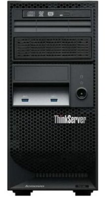 Lenovo ThinkServer TS150 torony szerver- Fekete