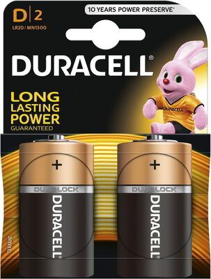 Duracell 10PP100009 Basic D góliátelem (2db/csomag)