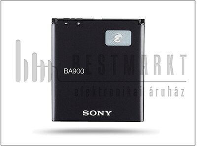 Sony Xperia J (ST26i) gyári akkumulátor - Li-Ion 1700 mAh - BA900 (csomagolás nélküli)