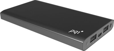 PQI 12000CV Ultra Slim Power Bank 12.000mAh Acélszürke