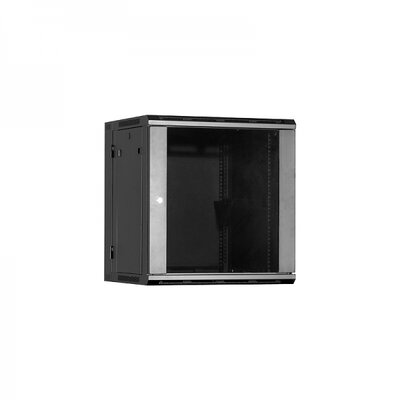 Linkbasic kétrészes fali szekrény 19" 15U 600x550mm fekete