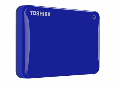 Toshiba Canvio Connect II - HDTC810EL3AA - 1 TB - Külső Merevlemez - Kék