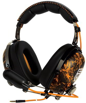 Arctic P533 Penta Gaming Headset - Fekete/Narancssárga
