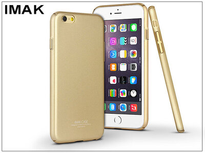 IMAK Jazz II Apple iPhone 6/6S hátlap képernyővédő fóliával - Arany