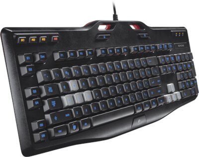 Logitech G105 Gamer billentyűzet - Olasz - Fekete