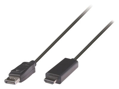 ValueLine VLCP37100B20 DisplayPort - HDMI kábel 2m Fekete
