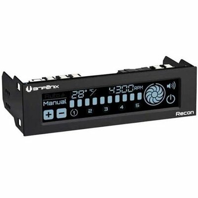 BitFenix ​​Recon 5.25 Fan Controller - Fekete (BFA-RCN-KS-RP)