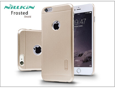 Nillkin Frosted Shield Apple iPhone 6 Plus/6S Plus hátlap képernyővédő fóliával Arany