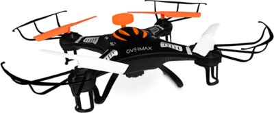 OVERMAX Drón X-Bee Drone2.5 quadcopter kamera (HD,4Gb microSD,2,4GHz,6 tengely,2x650mAh), Fekete