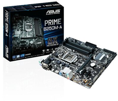 ASUS PRIME B250M-A, LGA1151, DDR4, B250, M.2