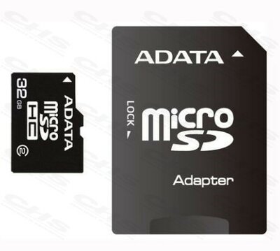 ADATA Memóriakártya MicroSDHC 32GB + Adapter CLASS 4