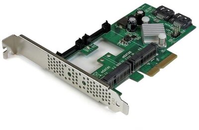 StarTech.com SATA Controller - Serial ATA/600 - PCI Express 2.0 x4