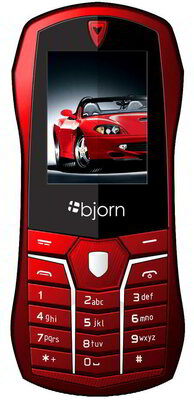 Lark Bjorn mobiltelefon - Piros /Autóba/