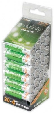 Techly LR6 Alkaline AA Ceruzaelem (24db/csomag)