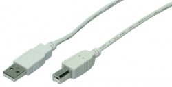 Logilink USB2.0 A/B kábel, 5 m