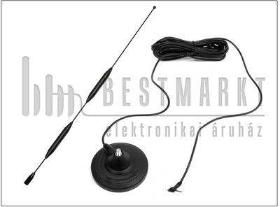 Mágneses antenna jelerősítő ZTE MF668/MF631 USB modemhez - 11 dB