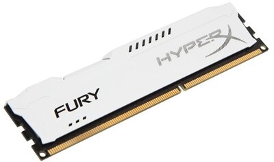 Kingston 8GB/1600MHz DDR-3 HyperX FURY fehér (HX316C10FW/8) memória