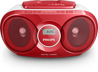 Philips AZ215R/12 CD-s Rádió - Piros