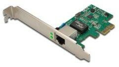 Digitus Gigabit Ethernet PCI Express network card kártya adapter, 32-bites