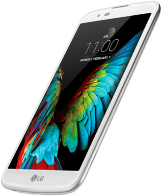 LG K10 K420E 4G Okostelefon - Fehér
