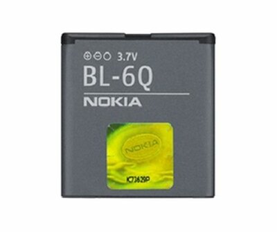 Nokia BL-6Q 970mAh Li-ion akku, gyári