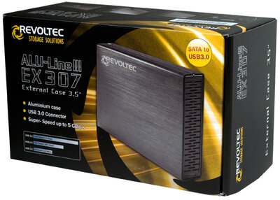 Revoltec 3,5" External Case Alu-Line EX307
