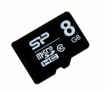 Silicon Power 8GB Micro Secure Digital Card CL10 Adapter nélkül