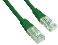 Gembird UTP kat.5e RJ45 patch kábel, 2m, zöld