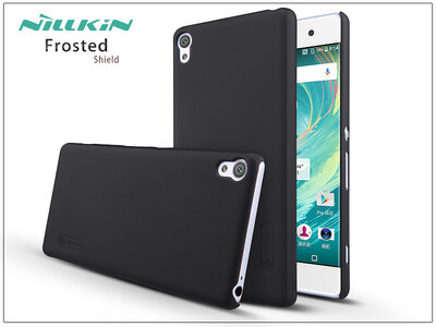 Nillkin Frosted Shield Sony Xperia XA (F3112/F3116) hátlap képernyővédő fóliával - Fekete