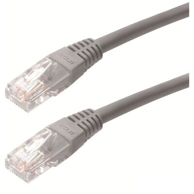 OEM RJ45 M - RJ45 M Hálózati Kábel 0.5m Szürke