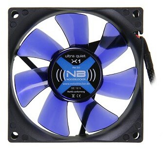 Noiseblocker BlackSilent Fan X1 - 80mm