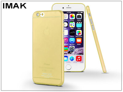 IMAK 0.7 mm Color Slim Apple iPhone 6/6S hátlap - Arany