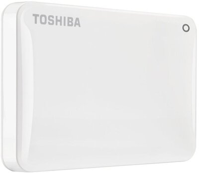 Toshiba 2.5" Canvio Connect II 1TB Külső Merevlemez - HDTC810EW3AA - Fehér