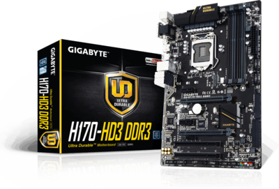 Gigabyte GA-H170-HD3 DDR3 - Alaplap